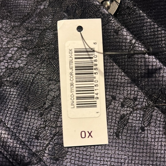 Adore Me Aurora Unlined Plus | Black/Purple | NWT | 0XL - Picture 9 of 9